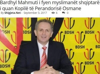 Κι άλλος Αλβανός διανοούμενος: Νόθα των Οθωμανών οι Αλβανοί Μουσουλμάνοι